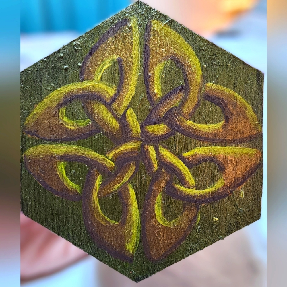 Jewelry box - handpainted - Picture 2 of 5